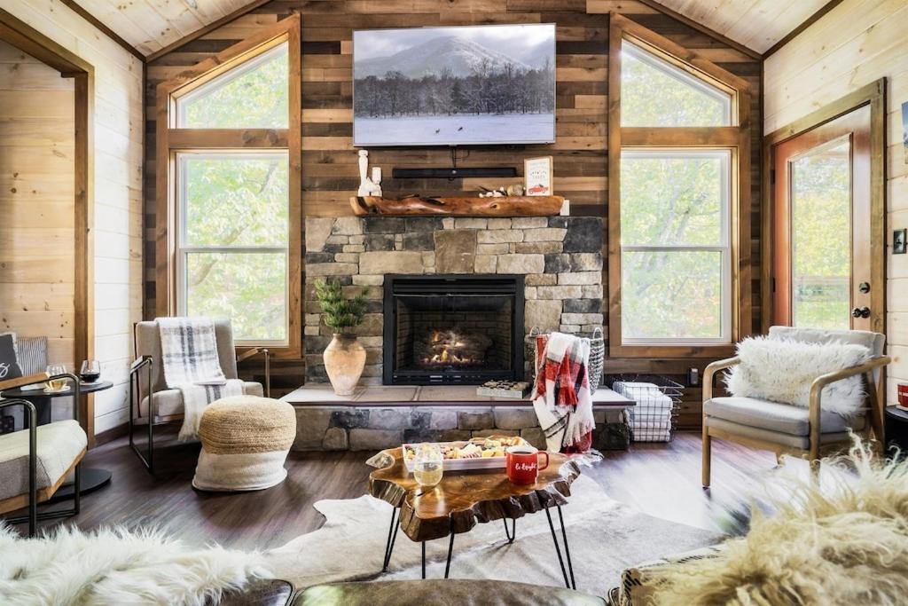 Nordic Mountain Modern Lodge - Family Friendly Luxury Cabin In Walden'S Ridge Sevierville Eksteriør bilde