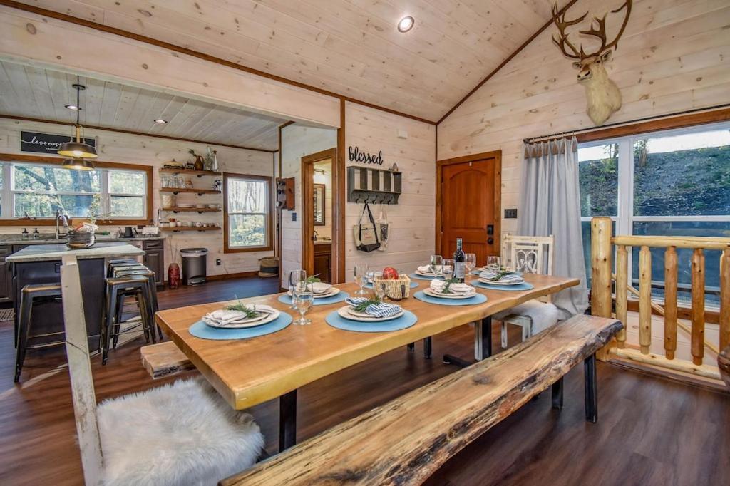 Nordic Mountain Modern Lodge - Family Friendly Luxury Cabin In Walden'S Ridge Sevierville Eksteriør bilde