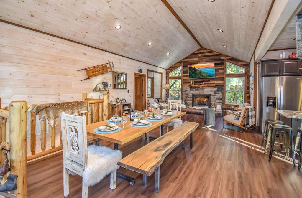Nordic Mountain Modern Lodge - Family Friendly Luxury Cabin In Walden'S Ridge Sevierville Eksteriør bilde